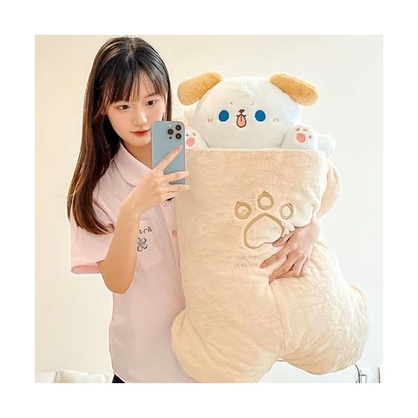 Poupée Mignonne, Chat Kawaii, Chien, Lapin, Jouets en Peluche drôles, Animaux Flry, oreillers en Peluche, Gros os, Carottes t