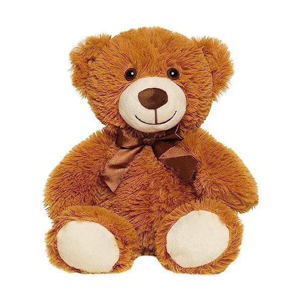 Yeqivo Ours en Peluche Animal en Peluche Jouets en Peluche Cadeau pour Enfant Petite Amie 13,5 Pouces pour Noël Saint-Valenti