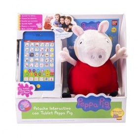 Peppa Pig Peluche interactive avec tablette