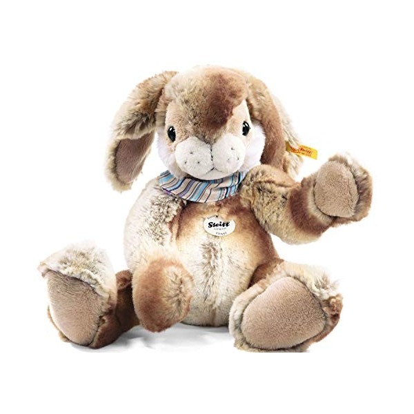 Steiff - 122620 - Peluche - Lapin-pantin Hoppi - Beige/Brun