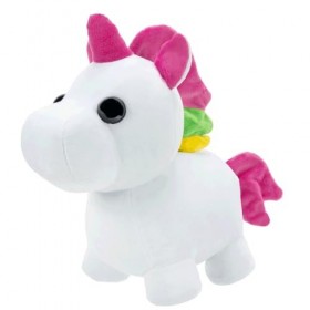 REI TOYS Adopt Me, Chiots à Aimer Peluche Magique Licorne avec Fonction Lumineuse