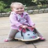 Trotteur Wheely Bug 51110MA Souris, multi-directionnel, grand modèle 3 ans et +, corps en bois sur roues, très résistant, exc