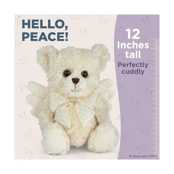 Bearington Collection Nounours Ange Peluche 12 Pouces