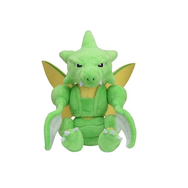 Pokemon Center Original Pokemon Fit Scyther Insécateur Sichlor Plush Peluche Plüschtier