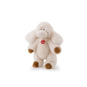 Trudi Sevi- Peluche Mouton Perla, 23664, Blanc, 38 cm