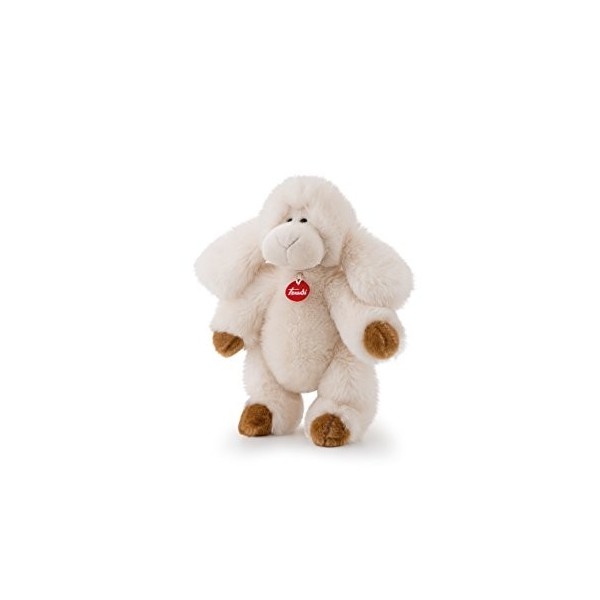 Trudi Sevi- Peluche Mouton Perla, 23664, Blanc, 38 cm