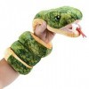 Animal en peluche serpent de 152,4 cm de long – Peluche serpent ultra douce avec des caractéristiques réalistes – Jouet serpe