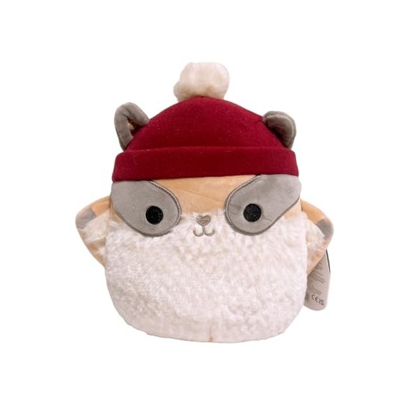 Squishmallows Cozy Animal Squad – Peluche officielle Kellytoy de Noël – Jouet en peluche souple à collectionner – Cadeau pour