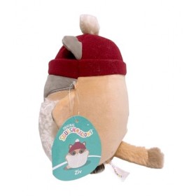 Squishmallows Cozy Animal Squad – Peluche officielle Kellytoy de Noël – Jouet en peluche souple à collectionner – Cadeau pour