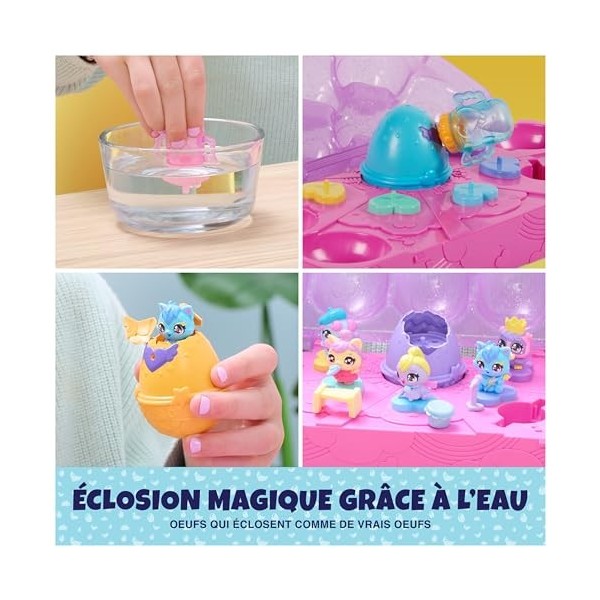 Hatchimals Alive - Boîte 5 Oeufs + Accessoires - Boîte Oeufs 5 Figurines À Collectionner Et 11 Accessoires - A Faire Eclore a