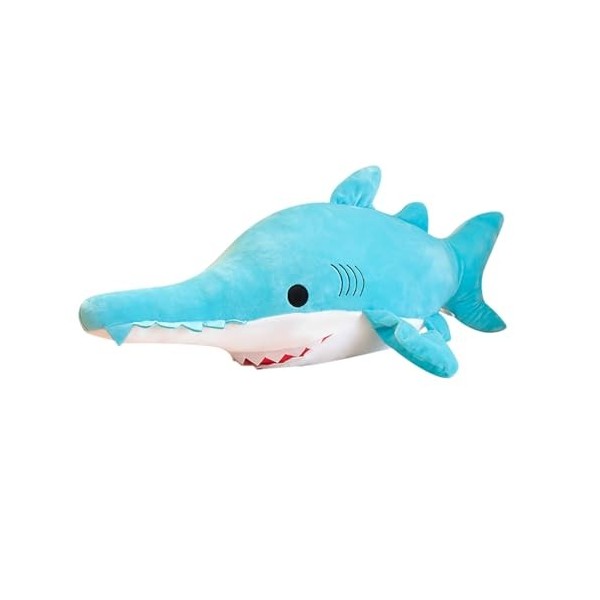 BUNIQ Animal en Peluche de Requin,Jouet en Peluche d’Oreiller de Corps de Requin | Oreillers décoratifs en Peluche de Requin 