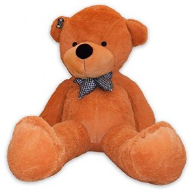 TE-Trend Ours en peluche géant XXL ours en peluche Grand ours en peluche 160 cm Marron clair