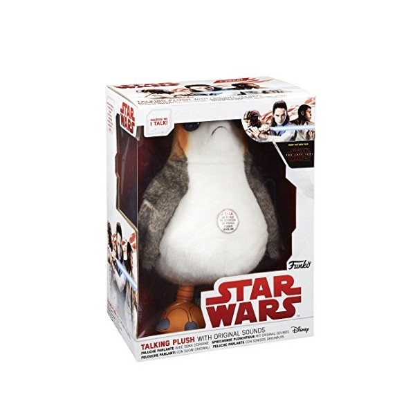 Funko SW05122 Star Wars SW05122 Episode VIII: Premium 2017 Style: Refresh 15" Talking Plush with Light and Sound Solid in Gif