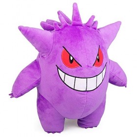 Pokemon Peluche Gengar Ectoplasma 30 cm, Nouveaux Jouets 2021, sous Licence Officielle