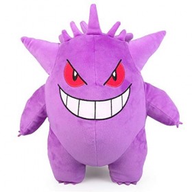 Pokemon Peluche Gengar Ectoplasma 30 cm, Nouveaux Jouets 2021, sous Licence Officielle