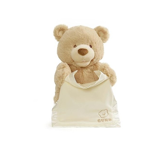 GUND Peek-A-Boo Teddy Bear Animated Stuffed Animal Plush 11,5"