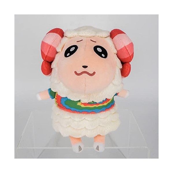 SAN-EI Sanei Animal Crossing, Dom Bouloche Dominik Fibrilio Ovilio, 17 cm, Figurine en peluche All Star Collection DPA08