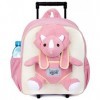 Naturally KIDS Sac à Dos Dinosaure - Jouets Dinosaures pour Enfants 3-5 Ans - Valise Enfant Fille Garçon Avec Peluche - Cadea