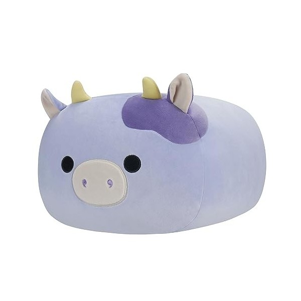 Squishmallows Stackables Original Bubba Vache violette 30,5 cm – Peluche officielle Ultrasoft de taille moyenne