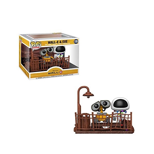 Funko Pop! Moment: Wall-E - Wall-E & Eve - Figurine en Vinyle à Collectionner - Idée de Cadeau - Produits Officiels - Jouets 