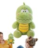 BUNIQ Peluche Dinosaure en Peluche, Peluche Dinosaure | Petite Peluche Dino Verte, Animal en Peluche Mignon | Oreiller Doux e