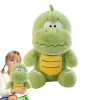 BUNIQ Peluche Dinosaure en Peluche, Peluche Dinosaure | Petite Peluche Dino Verte, Animal en Peluche Mignon | Oreiller Doux e