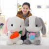 Mignon lop Lapin en Peluche Jouet Lapin en Peluche Poupée Diplômé Jour De Noël Fille Enfants Cadeau Anniversaire Cadeau De No