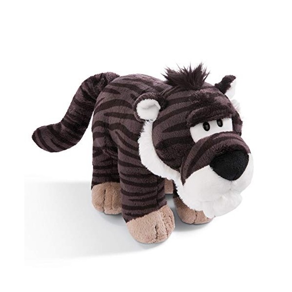 NICI- Doudou-Peluche Tigre à Dents de Sabre Debout 40cm, 45316