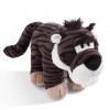 NICI- Doudou-Peluche Tigre à Dents de Sabre Debout 40cm, 45316