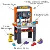 VTech - Mon Super Établi Interactif, Bricolage Enfant, Jeux Éducatifs, Jeu de Construction Autonome, 96 Pièces et Accessoires