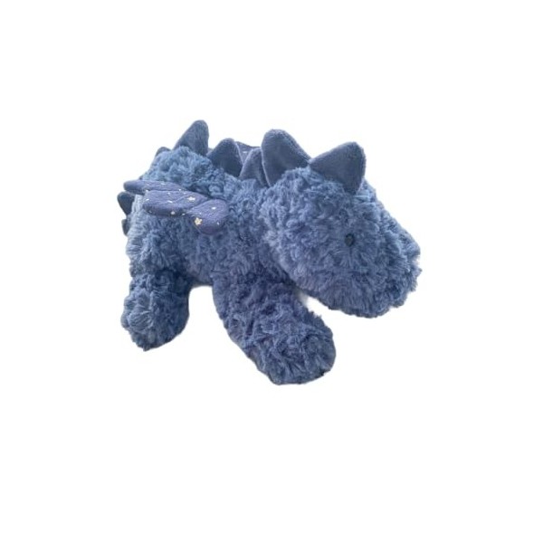 MON AMI Starblaze le dragon en peluche - 30,5 cm, adorable jouet dragon doux pour enfants, animaux préhistoriques, bleu