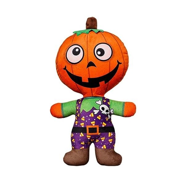 NEFLUM La Série dhorreur dhalloween, Drôle Creative Vampire Momie Pumpkin Man Skeleton Man Plush Doll, Scary Role Plushie S