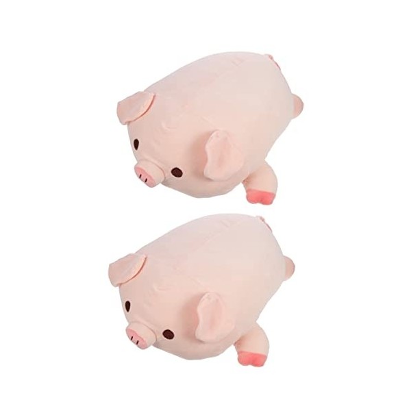 Toyvian 4 Pièces Poupée Cochon Oreiller en Peluche Cochon pour Enfants Morgrem Plush Canapé Enfant Peluche Douce à Câliner Co