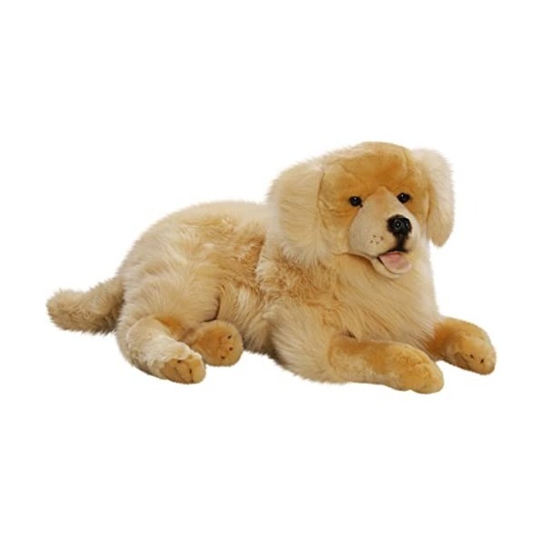 Carl Dick Peluche Golden Retriever couché, 60cm 2699