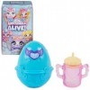 HATCHIMALS ALIVE - Pack de 1 Hatchimals + Biberon - Oeuf 1 Figurine À Collectionner Et 2 Accessoires - A Faire Eclore Avec De