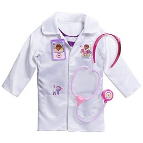 Doc McStuffins JPL90125 Déguisement de médecin pour hôpital, Violet