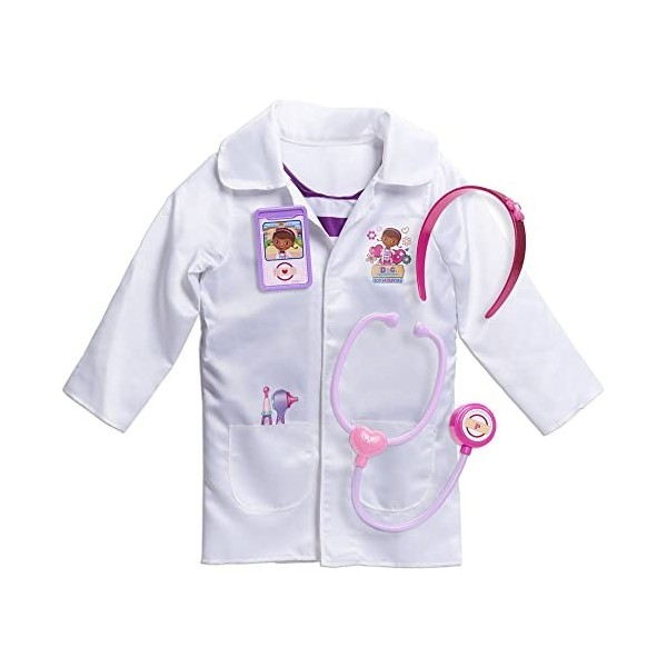 Doc McStuffins JPL90125 Déguisement de médecin pour hôpital, Violet