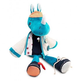LILLIPUTIENS- Marius rhinocéros Peluche à Habiller, 83177