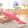 KiLoom Peluche Requin Doux Grande Baleine Bleue Créative Requin en Peluche Poisson De Mer Oreiller Belle Poupée Bébé Enfants 