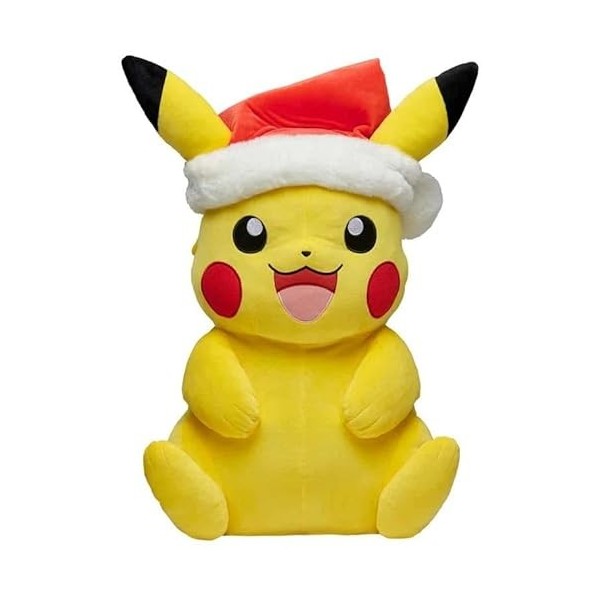 Boti Peluche Pokémon - Pikachu Holiday/Noël 60 cm