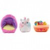 Squishville Squishmallows Ensemble daccessoires de Chambre en Peluche