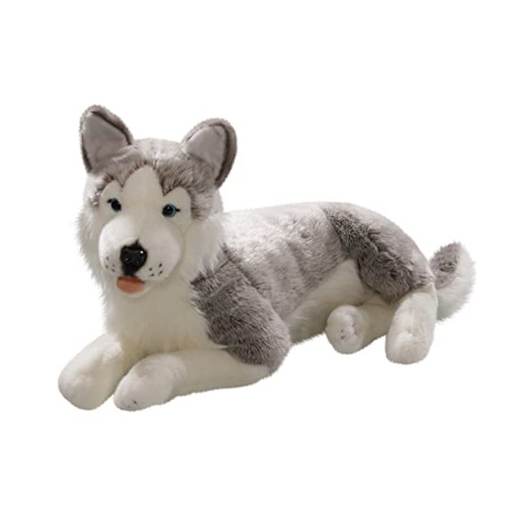 Carl Dick Peluche Husky couché 60cm 2703