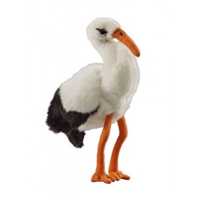 Heinrich Bauer 14257 Peluche Cigogne à Paillettes Multicolore 25 cm