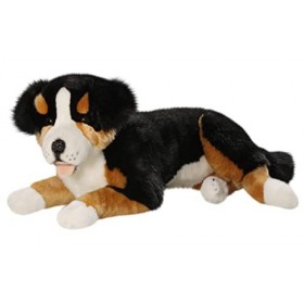 Carl Dick Peluche Bouvier Bernois couché 60cm 2691