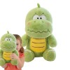 BROJAQ Peluche Dinosaure, Dinosaure en Peluche,Mignon Animal en Peluche Dino Vert | Poupée en Peluche Confortable et Douce, P