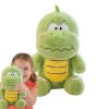 BROJAQ Peluche Dinosaure, Dinosaure en Peluche,Mignon Animal en Peluche Dino Vert | Poupée en Peluche Confortable et Douce, P