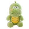 CENMOO Peluche Dinosaure, Dinosaure en Peluche,Dessin animé Vert Animaux en Peluche Dinosaure - Spft Coussin décoratif pour l