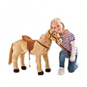 Happy People - 58410 - Cheval debout - Beige - 3 sons - Capacité de charge denv. 100 kg