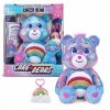 Care Bears Peluche à paillettes, ours en peluche Cheer Bear – Édition spéciale collector pour enfants de 4 ans et plus, anima