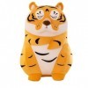 Jouets en peluche Poupée de petit tigre créative et mignonne, Version debout, jouet en peluche de gros tigre de dessin animé,